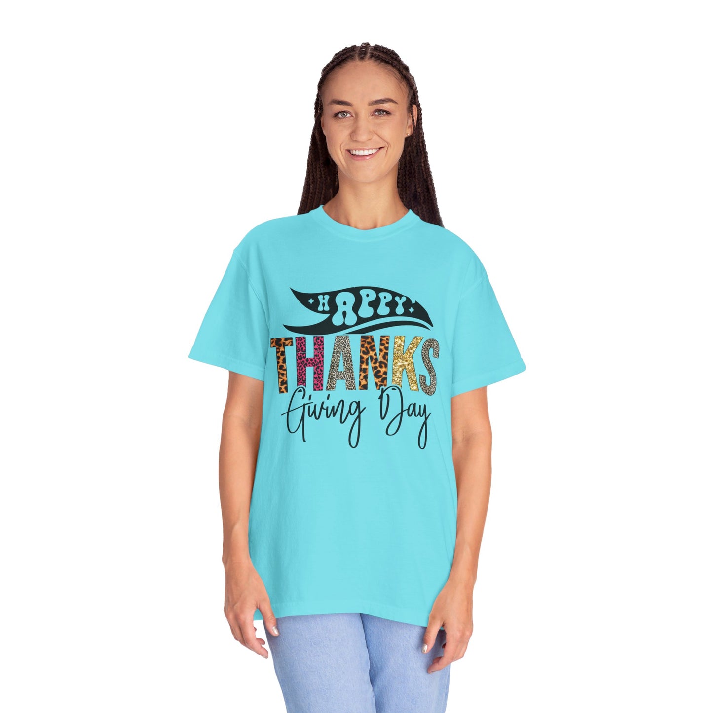 Happy Thanksgiving | Unisex Garment-Dyed T-shirt