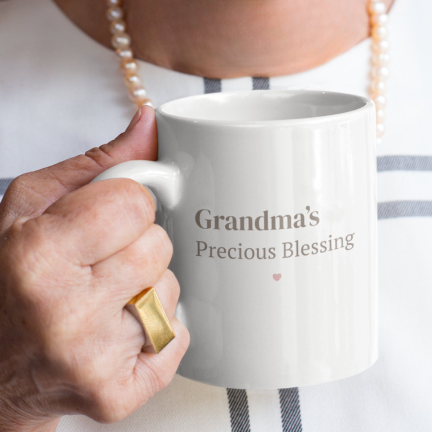Grandma’s Precious Blessing Mug – You Are My Little Miracle – Gift from Grandma