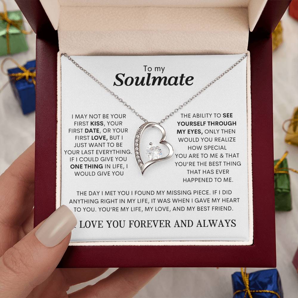 To My Soulmate | Forever Love Necklace