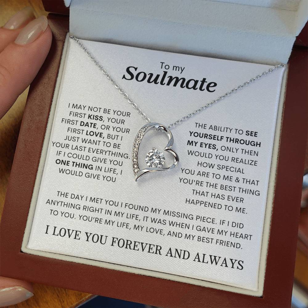 To My Soulmate | Forever Love Necklace