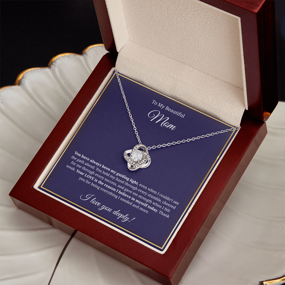 Side view of necklace pendant featuring premium 6mm round cut cubic zirconia stone