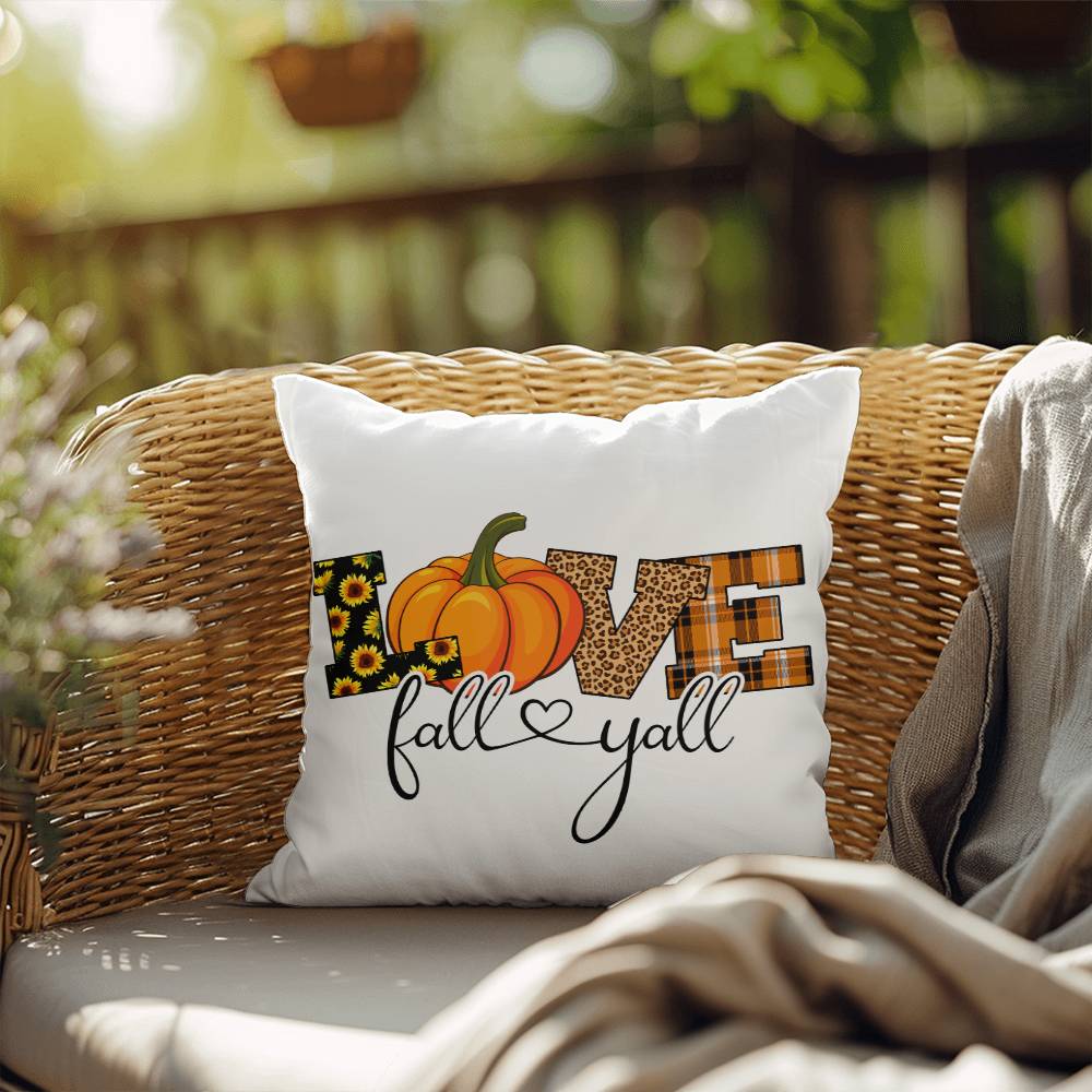 Happy Thanksgiving Indoor/Outdoor Pillow - Festive Home Decor