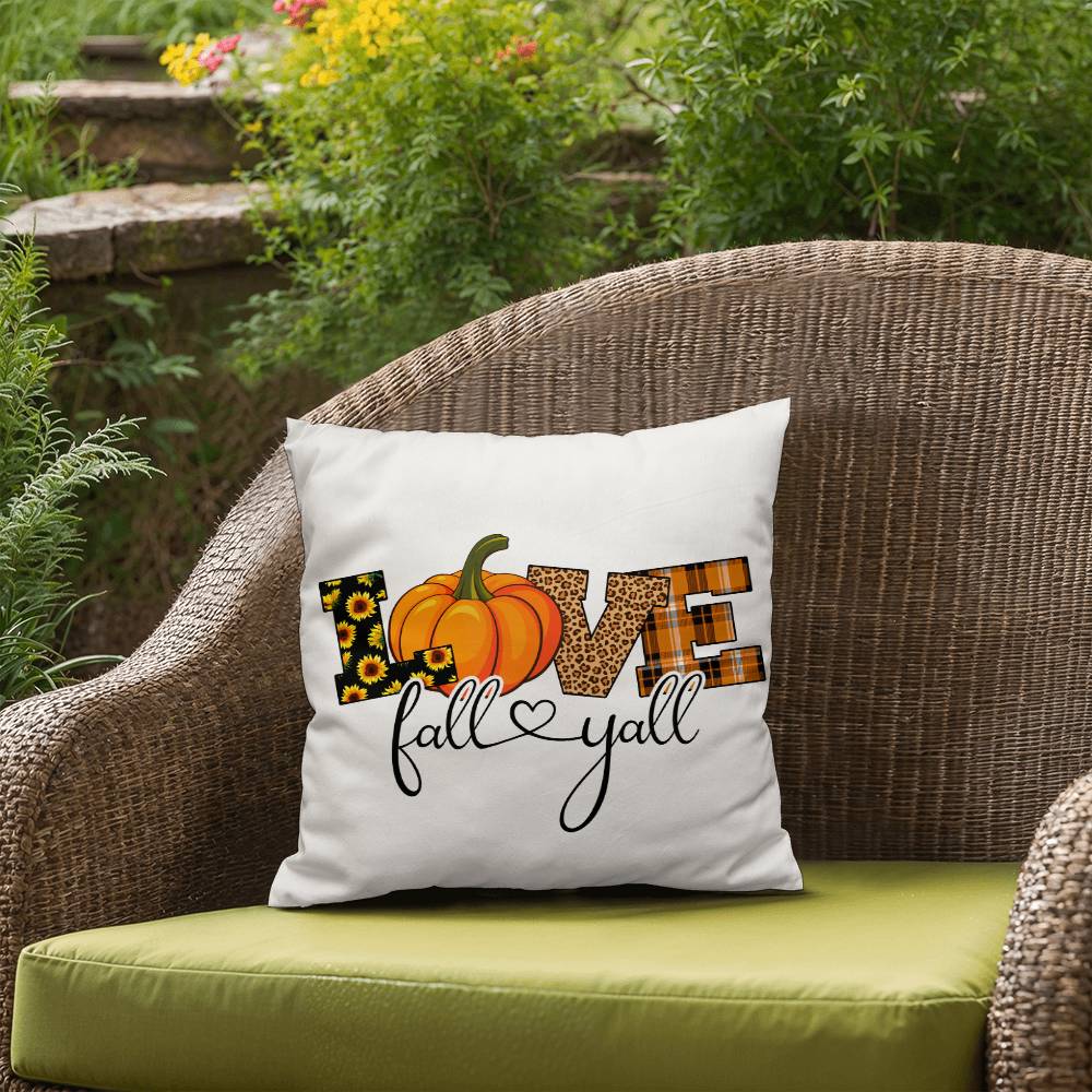 Happy Thanksgiving Indoor/Outdoor Pillow - Festive Home Decor