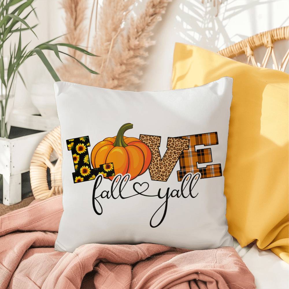 Happy Thanksgiving Indoor/Outdoor Pillow - Festive Home Decor