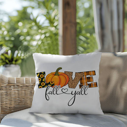 Happy Thanksgiving Indoor/Outdoor Pillow - Festive Home Decor