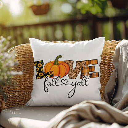 Happy Thanksgiving Indoor/Outdoor Pillow - Festive Home Decor