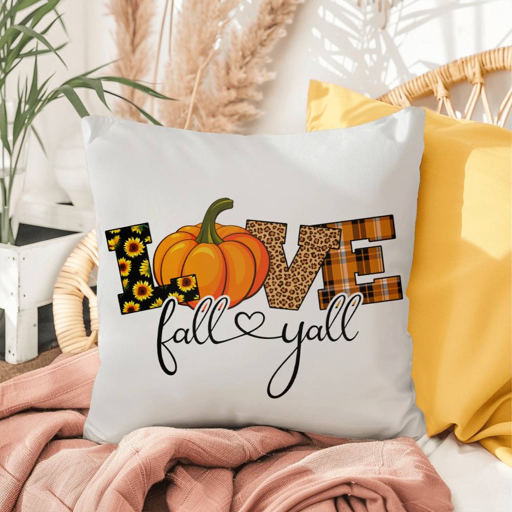 Happy Thanksgiving Indoor/Outdoor Pillow - Festive Home Decor