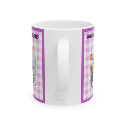 Ceramic Mug Crazy Granny Funny Design 11oz 15oz Happy Crazy-Granny-cious Coffee Kitchen Cleaningc Mug, (11oz, 15oz) - lets give it a whirl